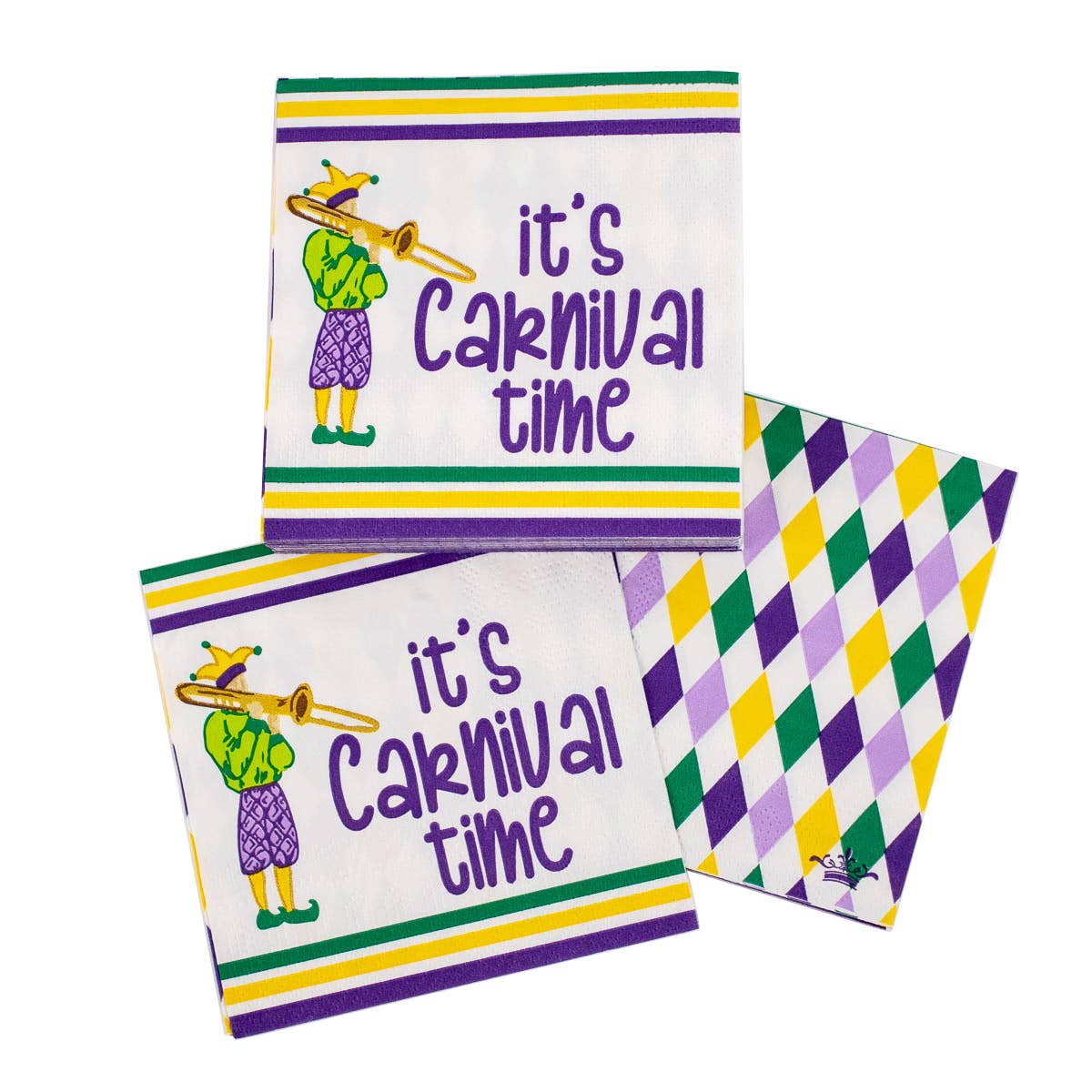 “It's Carnival Time” Cocktail Napkins