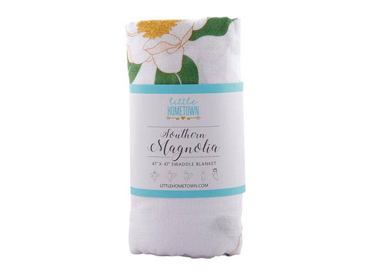 Magnolia Unisex Swaddle Blanket