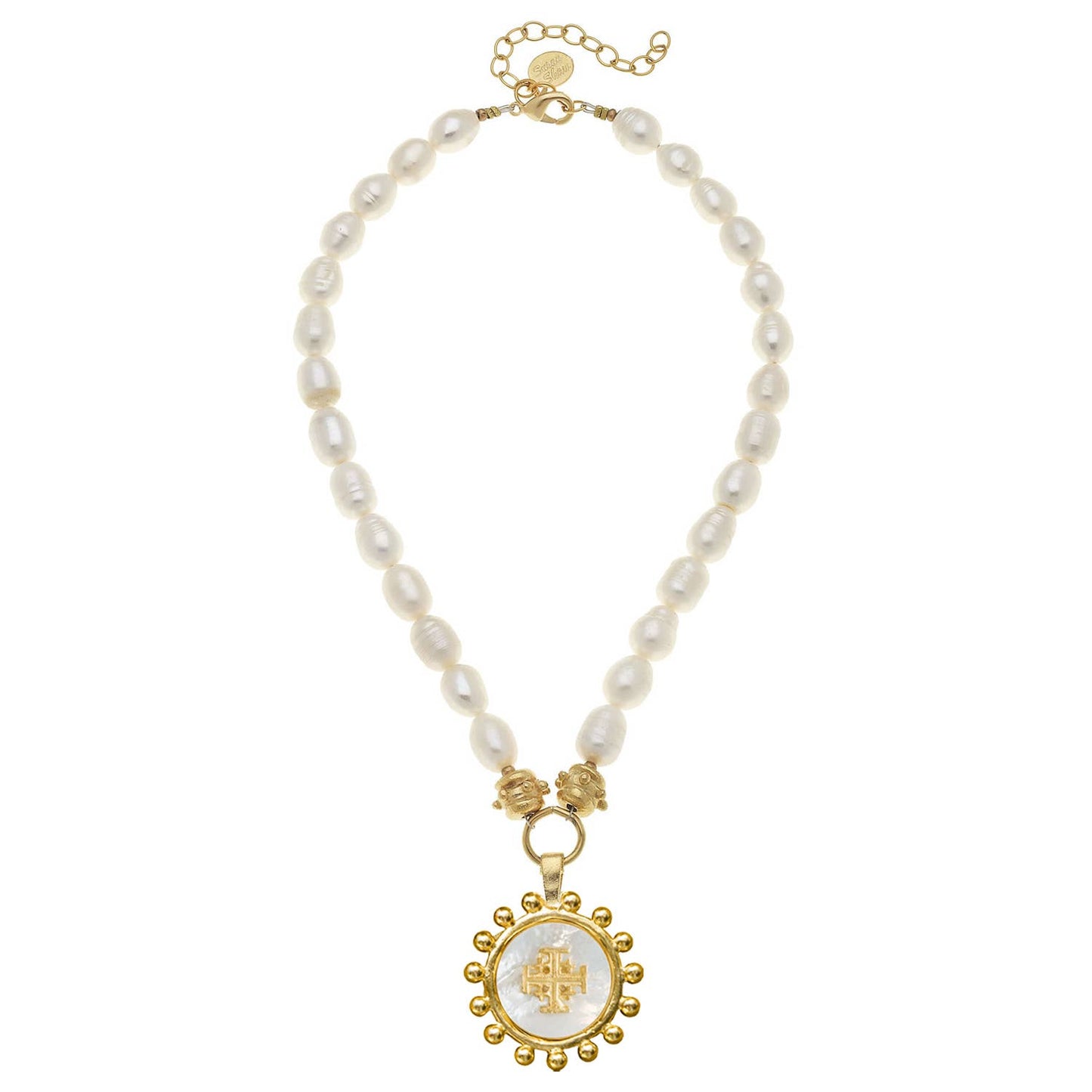 Mother of Pearl Jerusalem Necklace