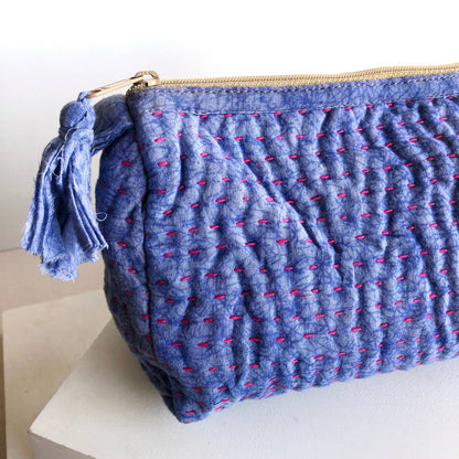 Kantha Pouch