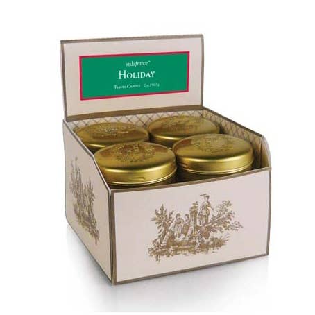 Holiday Travel Tin Candle