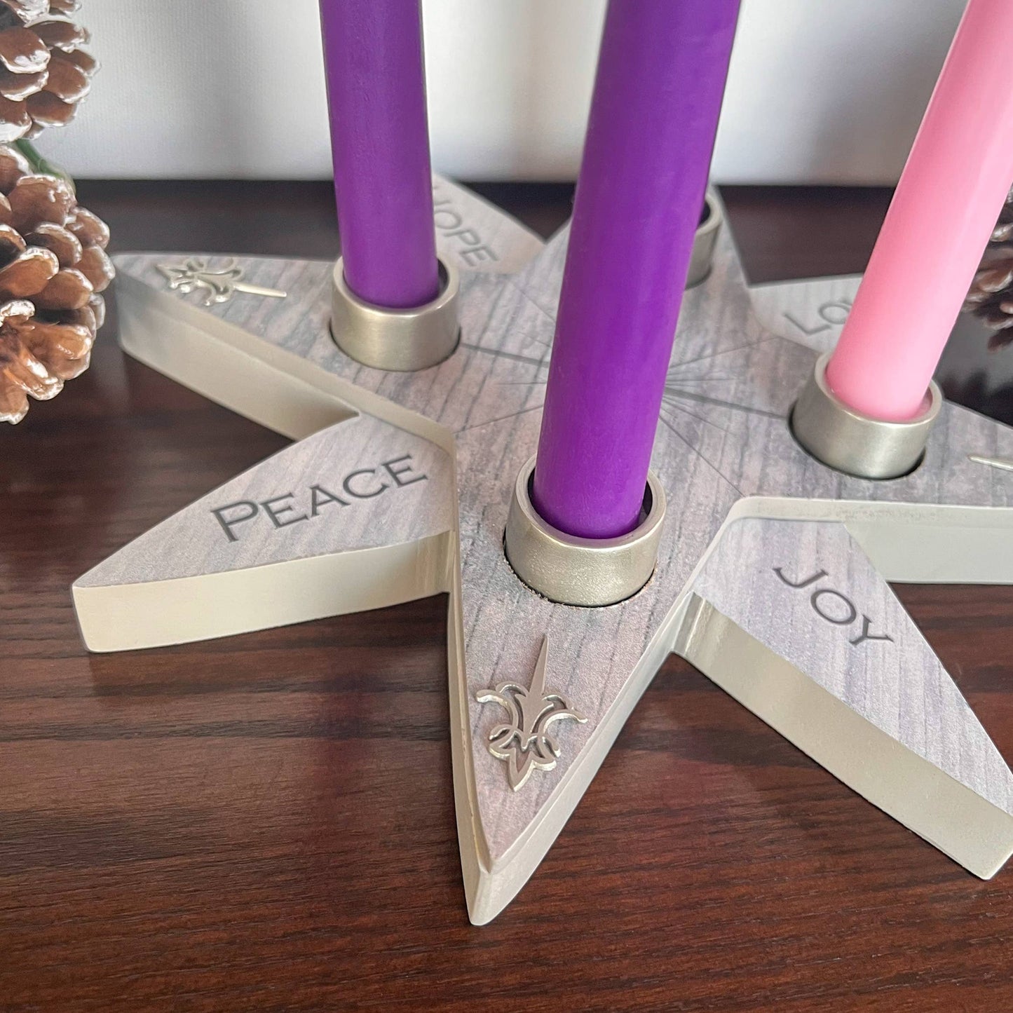 Advent Star Candle Holder