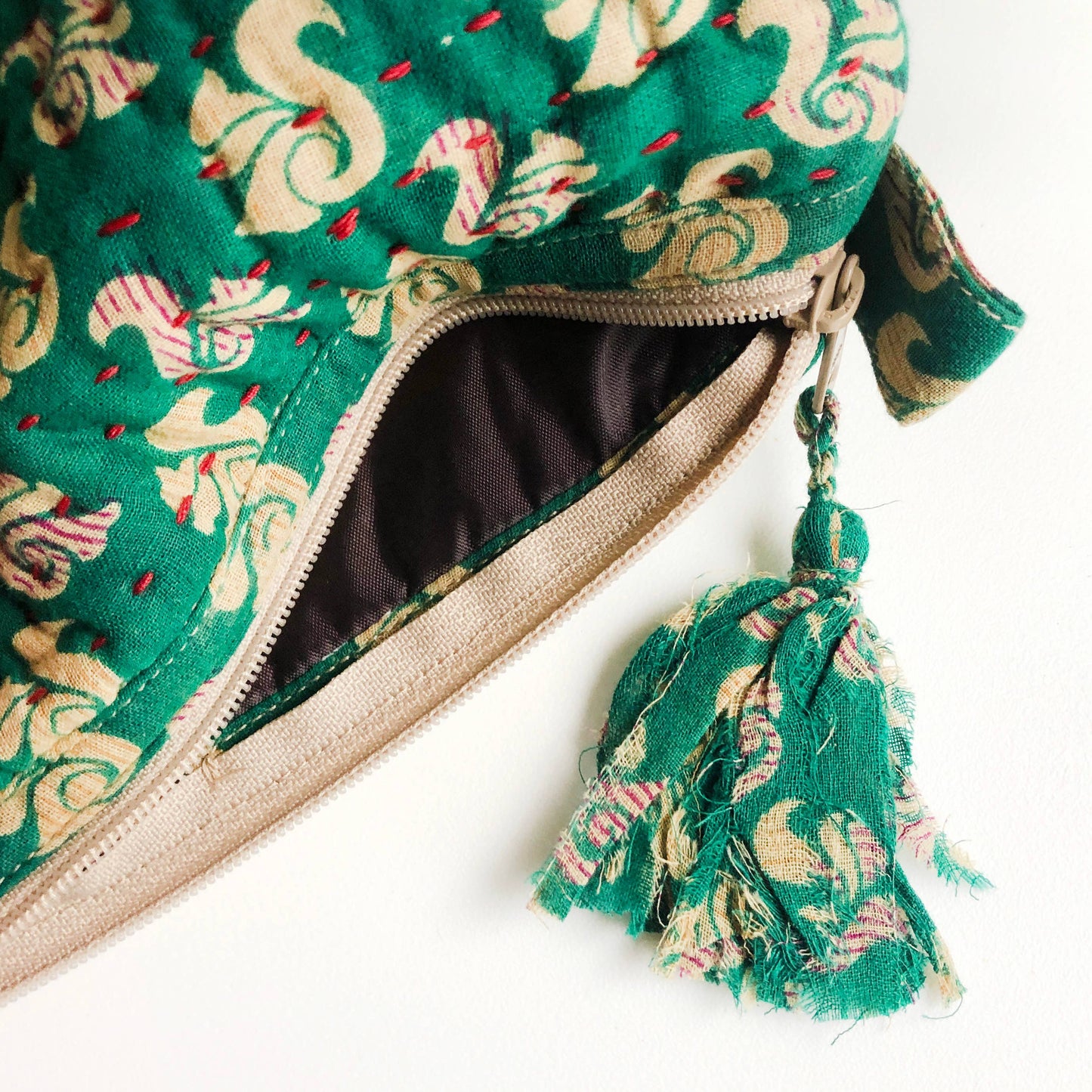 Kantha Pouch