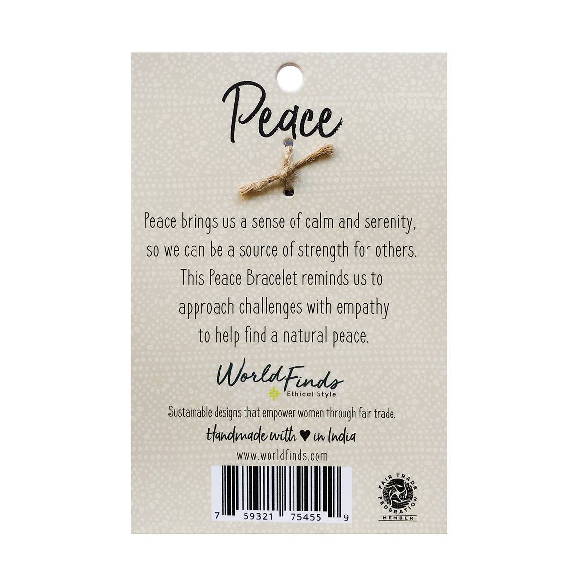 Peace Bracelet