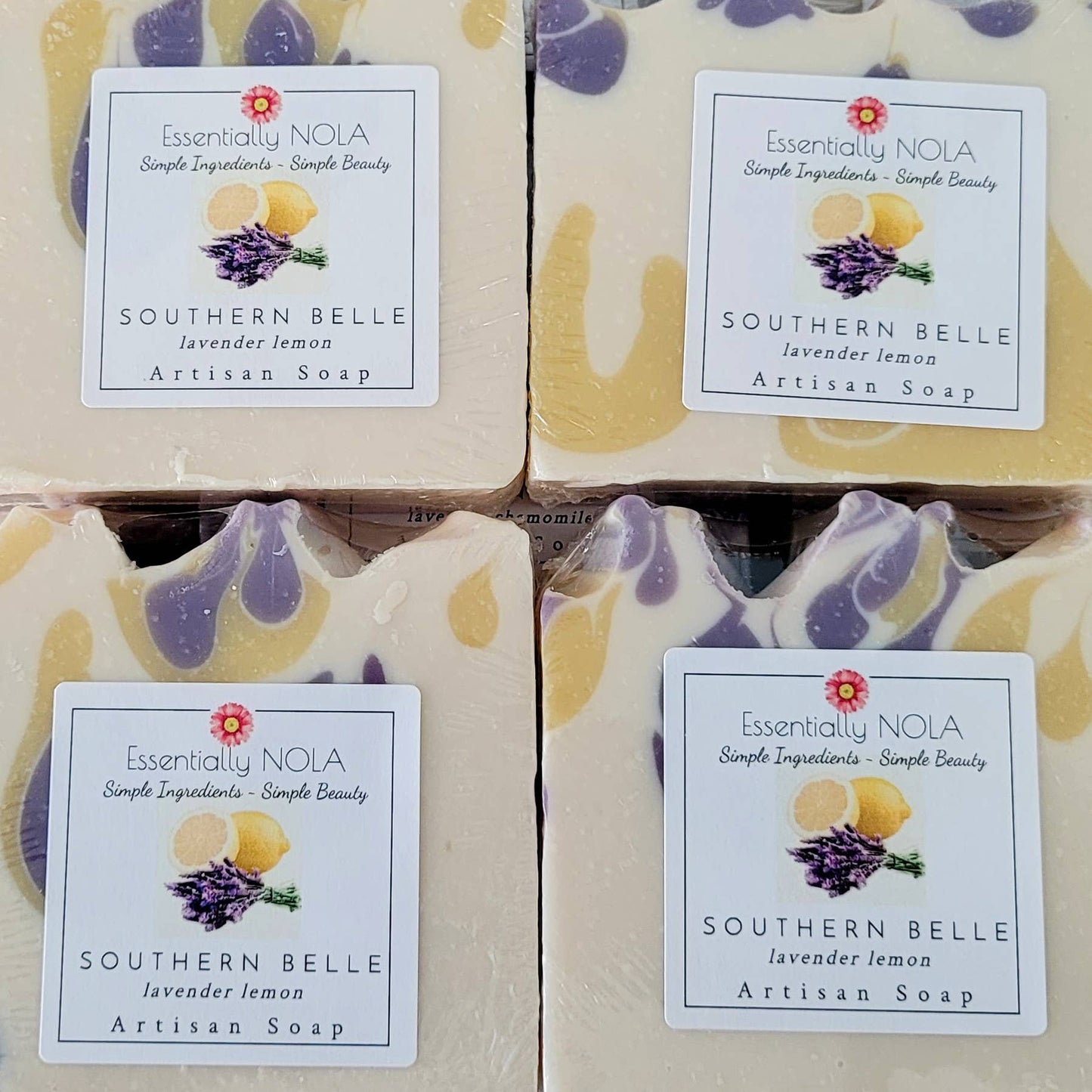 Southern Belle Lavender Lemon Coconut Milk Soap