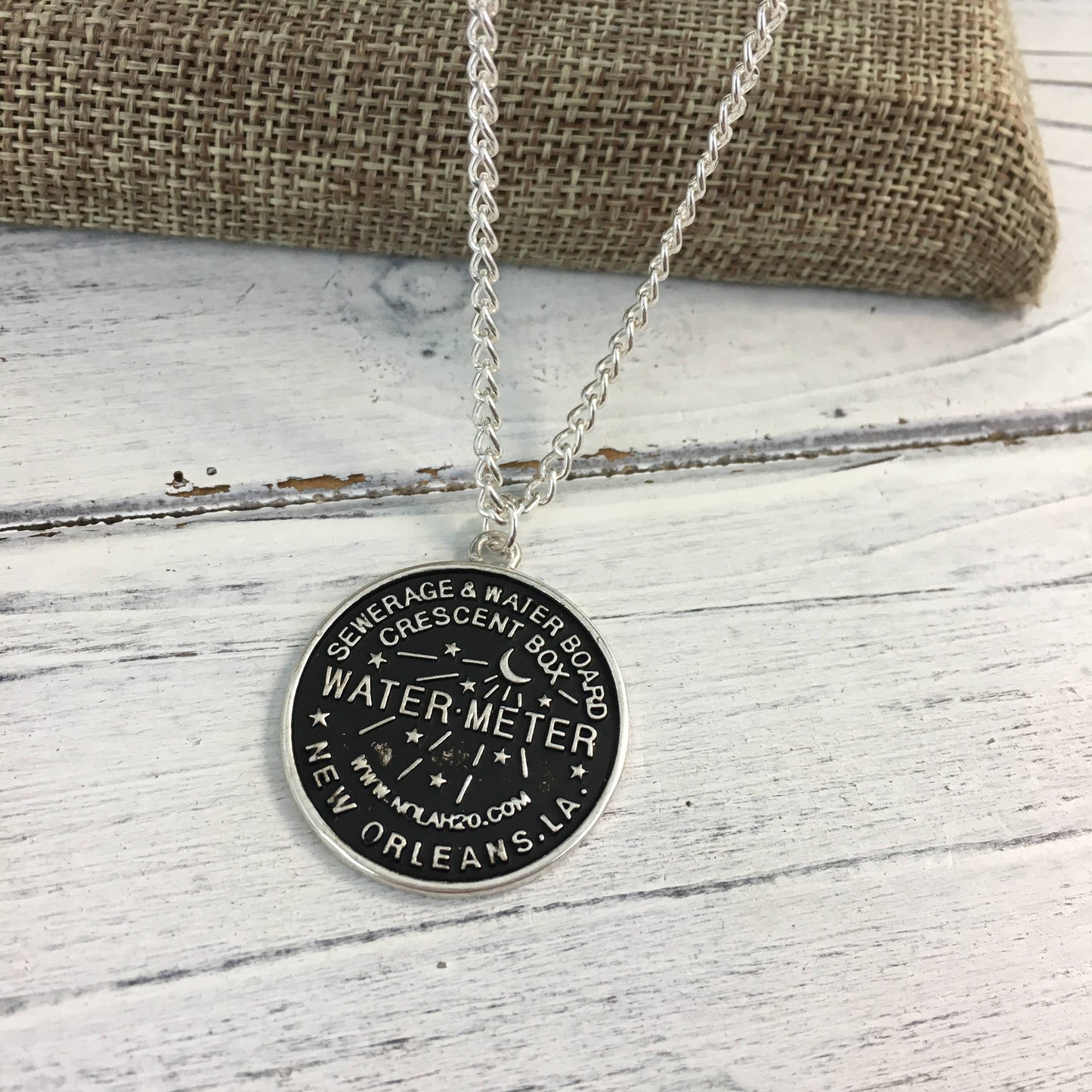 New Orleans Water Meter Necklace 