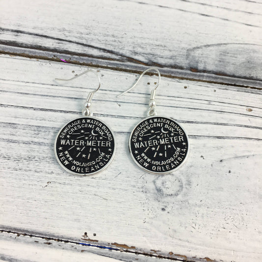 New Orleans Water Meter Earrings