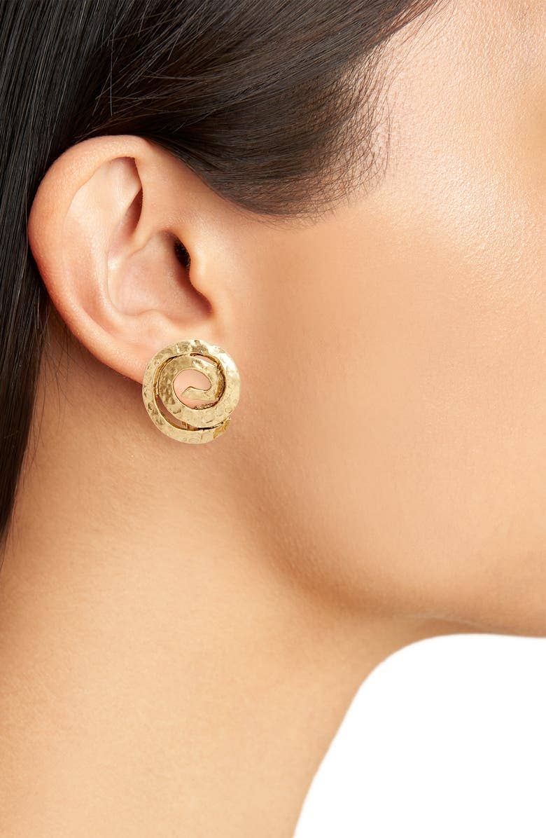 Swirl Clip-On Earrings