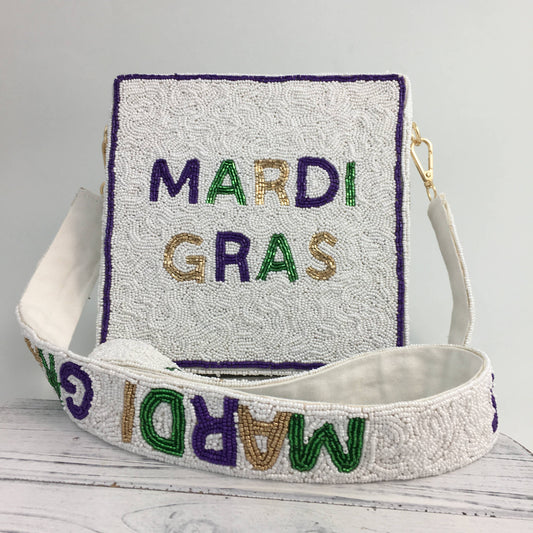 Mardi Gras Box Sling Bag