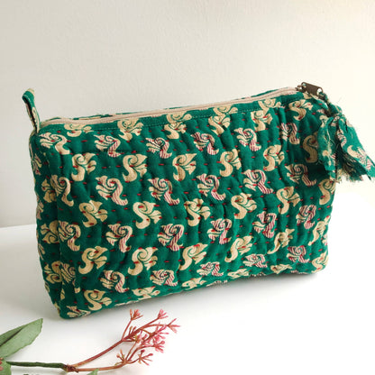 Kantha Pouch