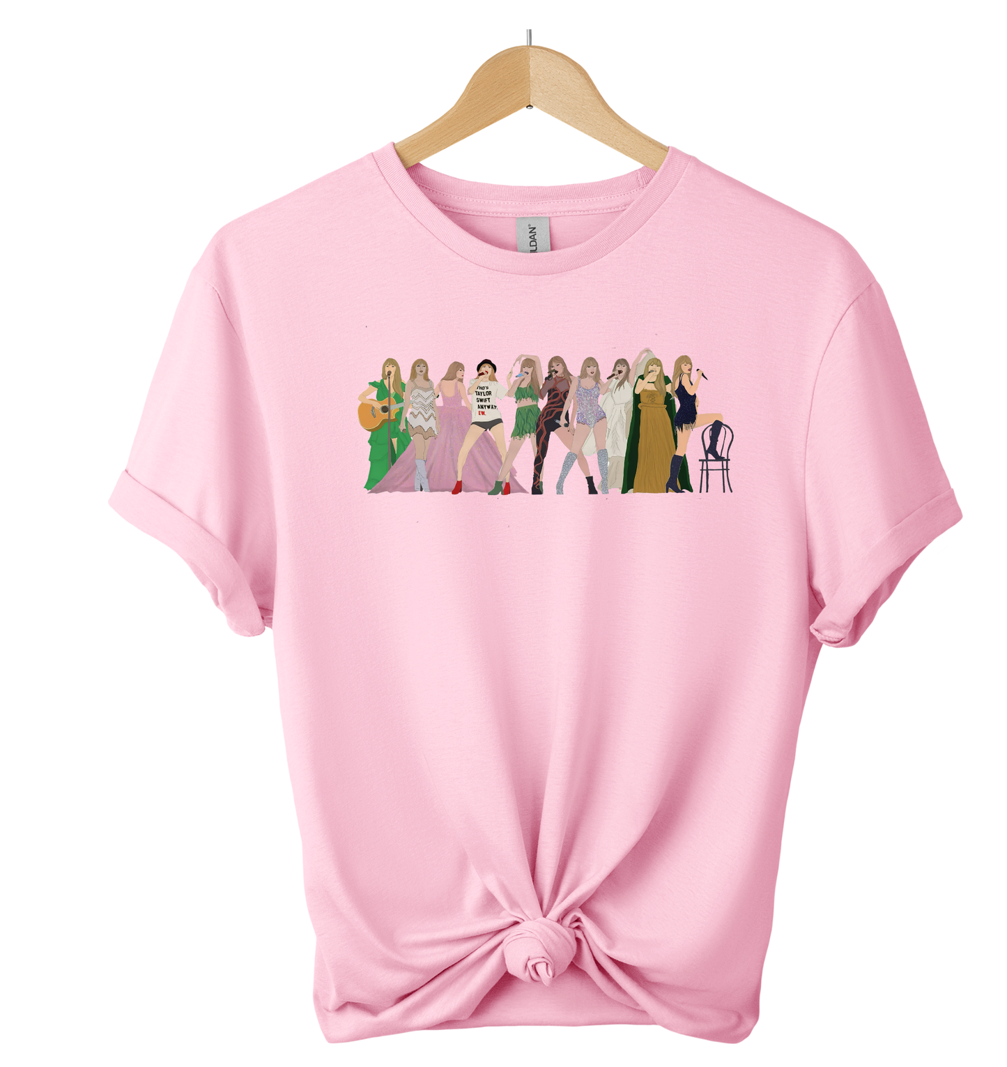 Swiftie Eras Pink T-Shirt