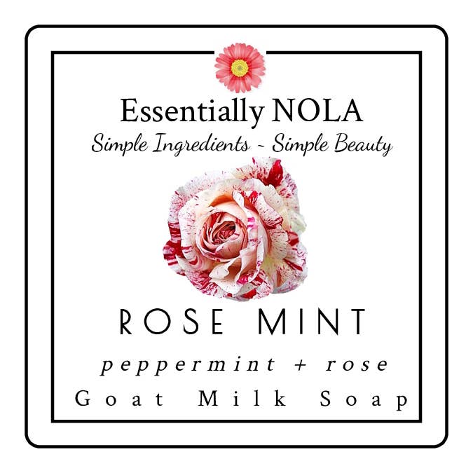 Rose Mint Goat Milk Soap