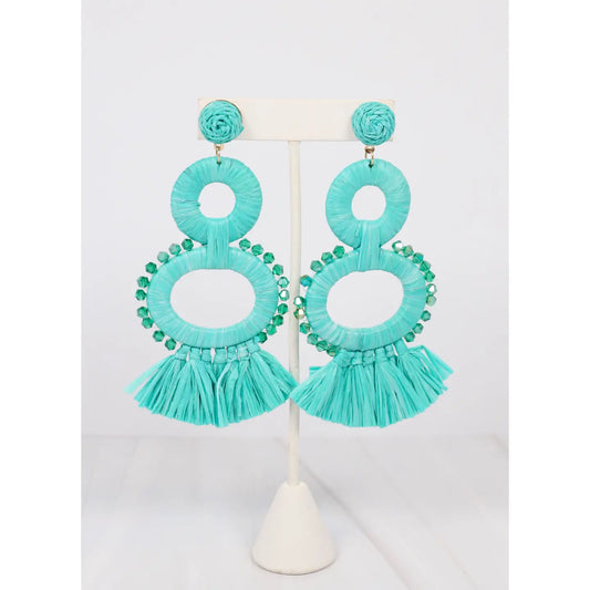 Turquoise Cabana Drop Earring