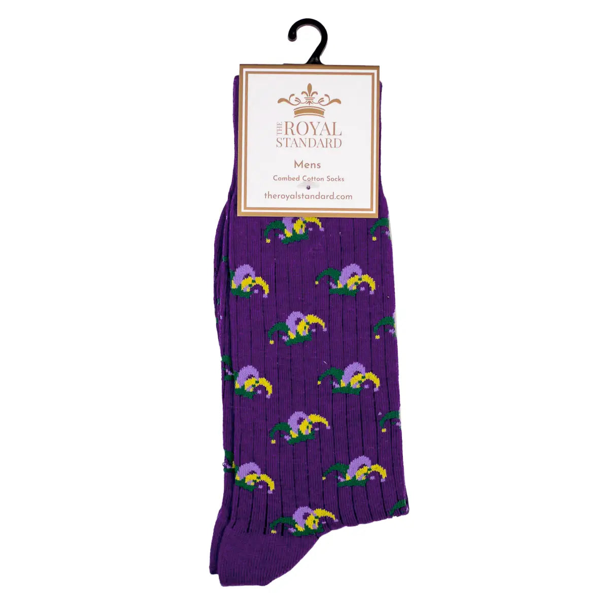 Men's Mardi Gras Jester Socks