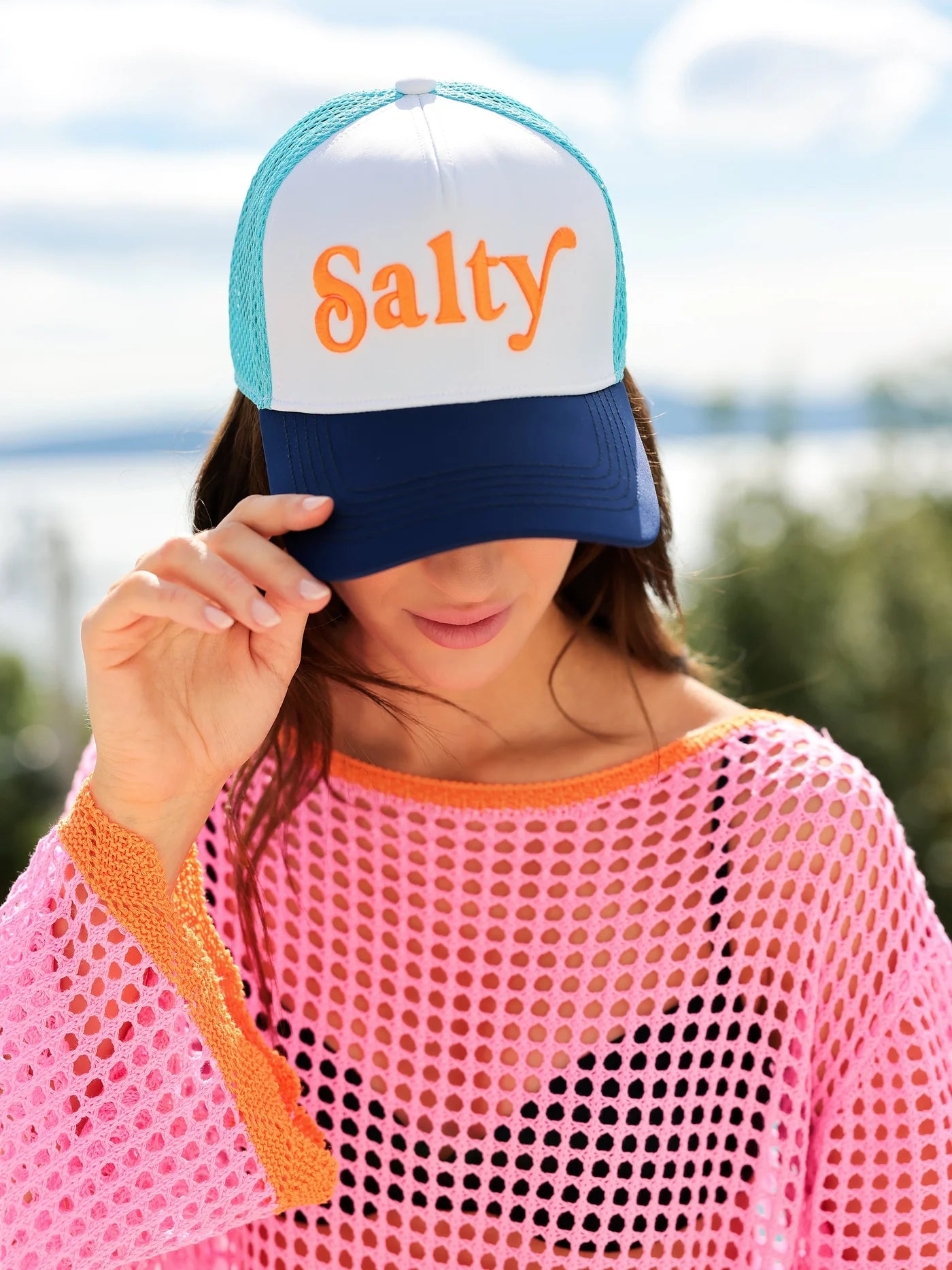 “Sunkissed” and “Salty” Trucker Hat