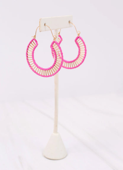 Shelburne Cutout Hoop Earrings