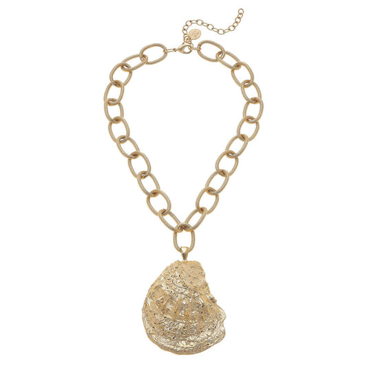 Oyster Loop Chain Necklace