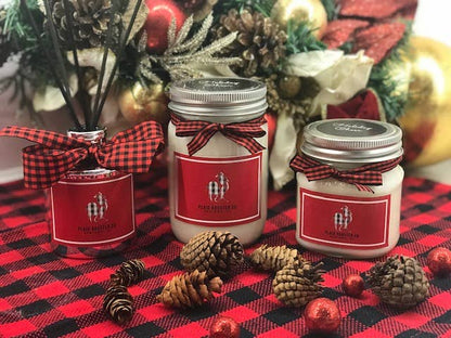 Holiday Soy Mason Jar Candle