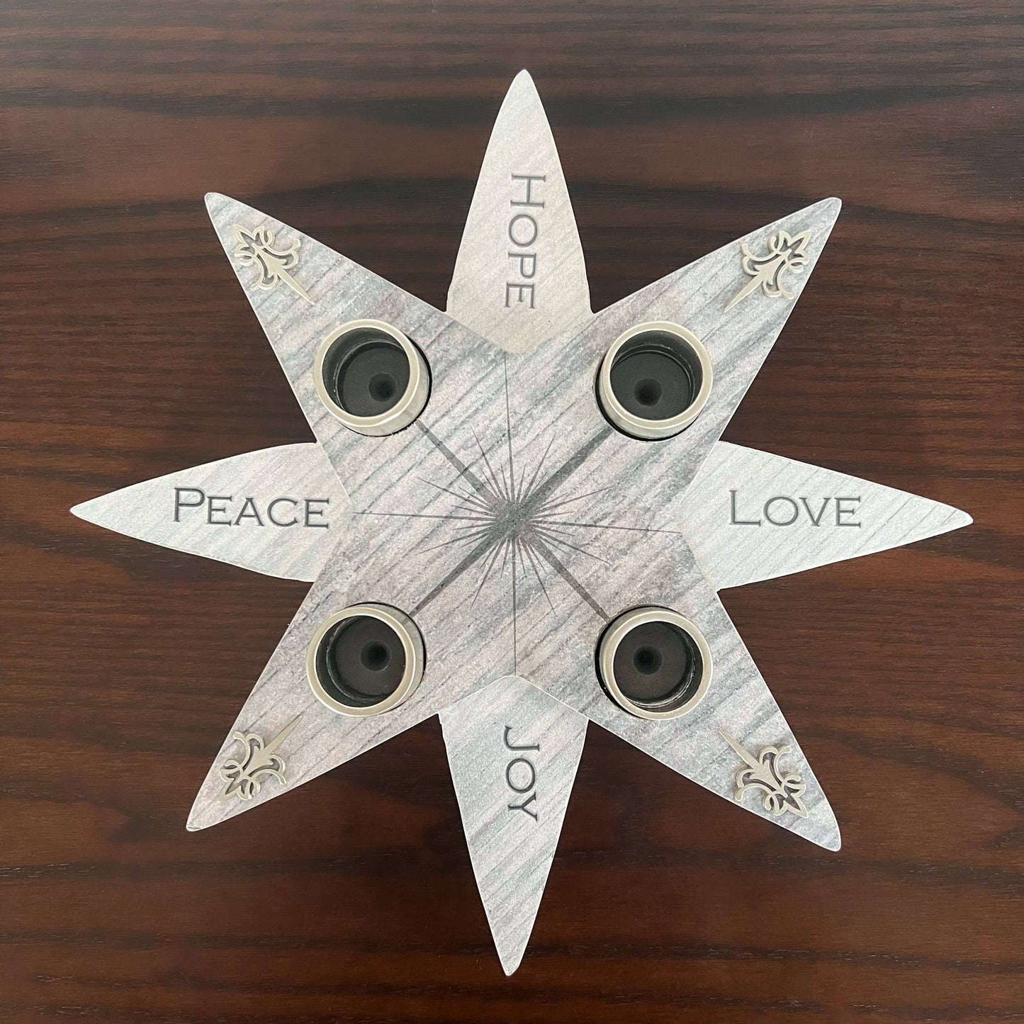 Advent Star Candle Holder