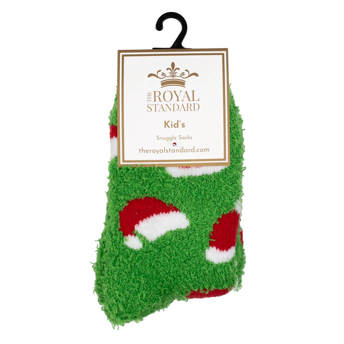 Kid's Santa Hat Snuggle Socks