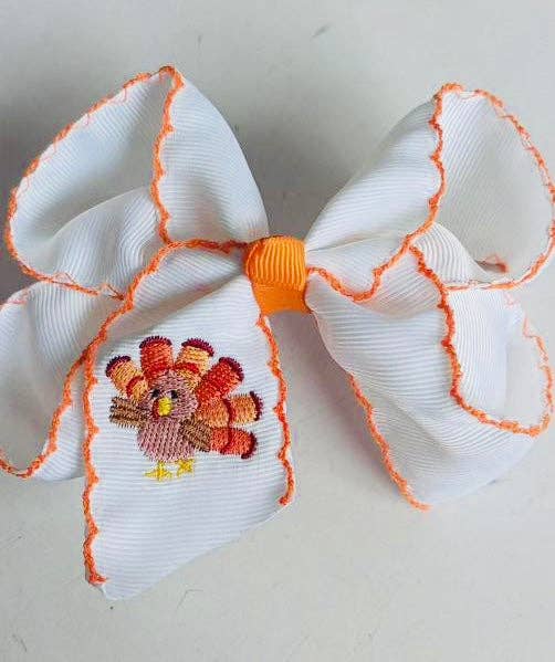 Turkey Hair Bow